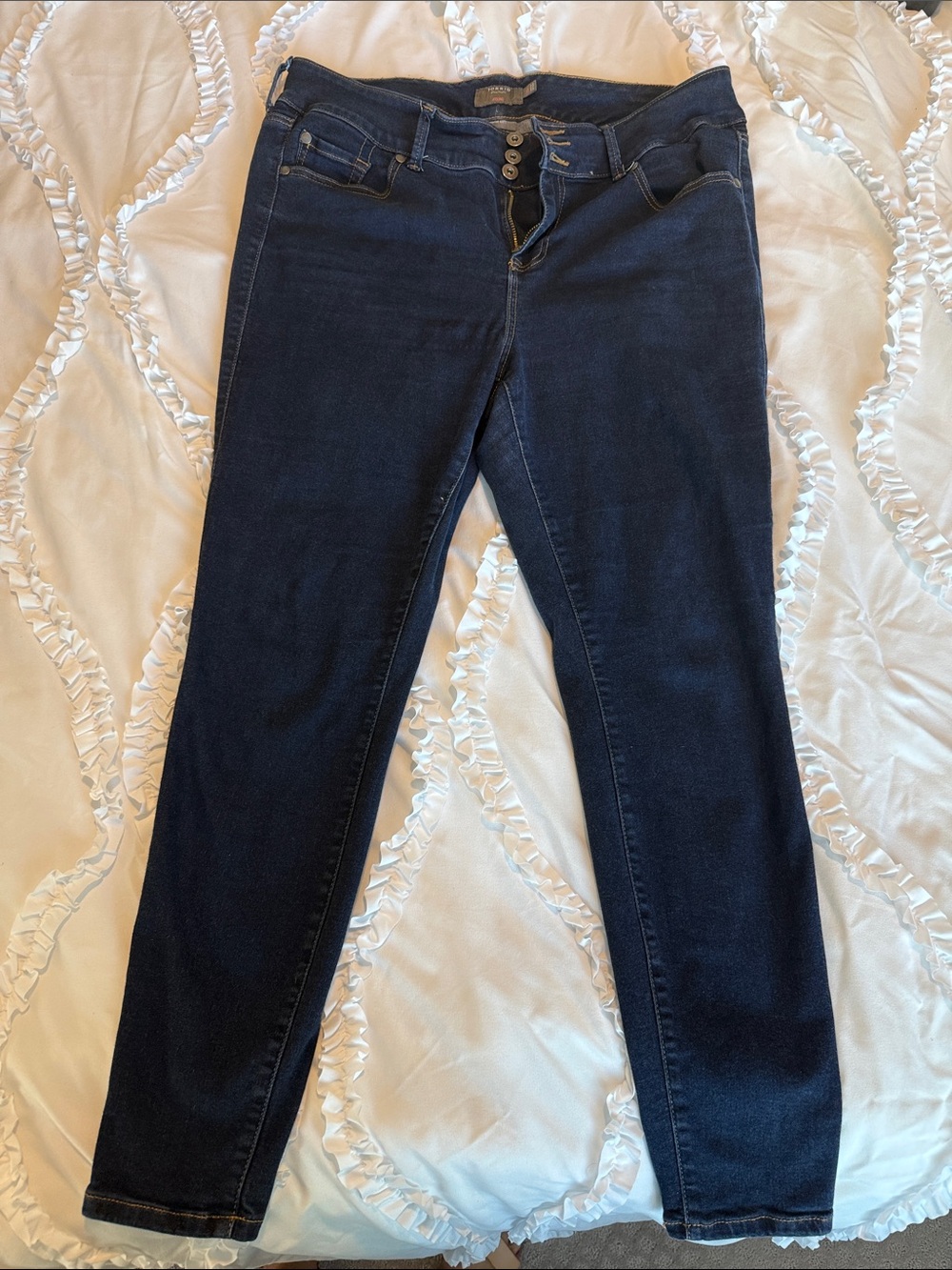 torrid Dark Indigo High-Rise Skinny Jeans